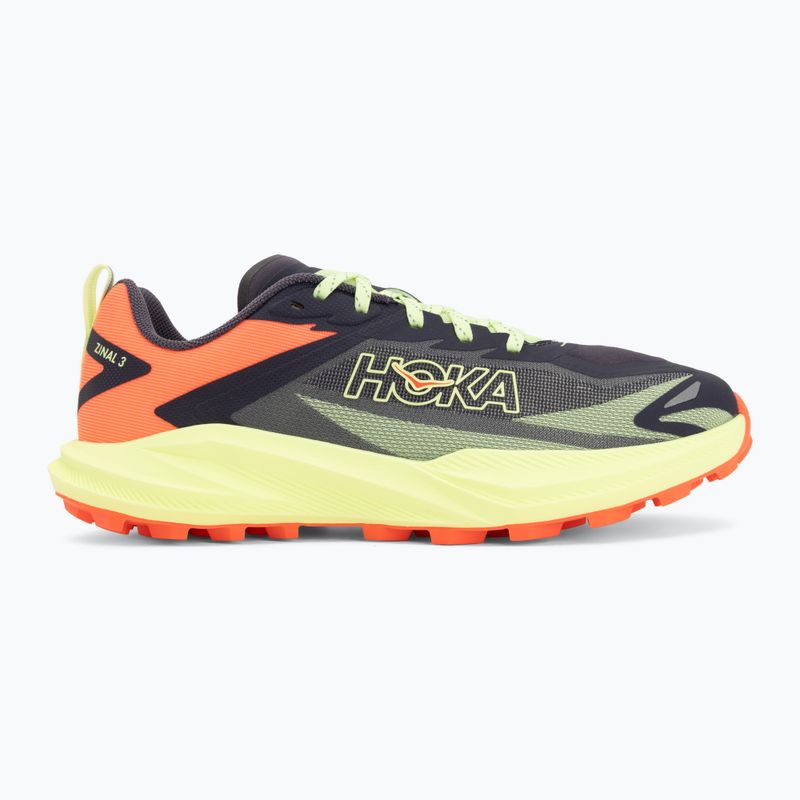 Încălțăminte de alergare pentru femei HOKA Zinal 3 squid ink/neon yuzu 2