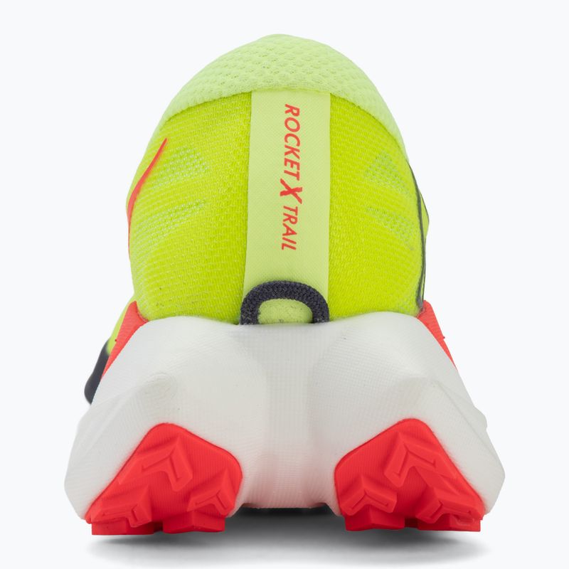 Încălțăminte de alergare pentru bărbați HOKA Rocket X Trail neon Yuzu/neon flame 6