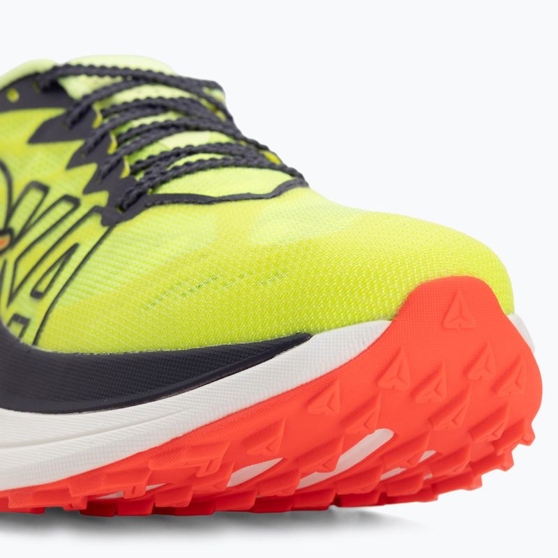 Încălțăminte de alergare pentru femei HOKA Rocket X Trail neon yuzu/neon flame 7