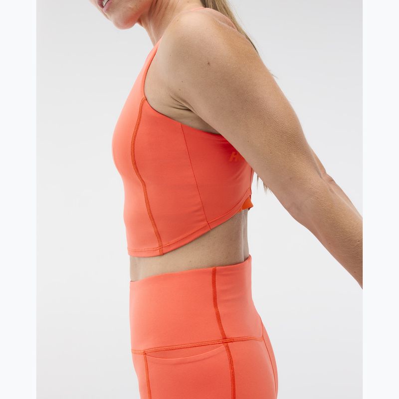 Sutien de antrenament HOKA Elaro Crop bell pepper 5
