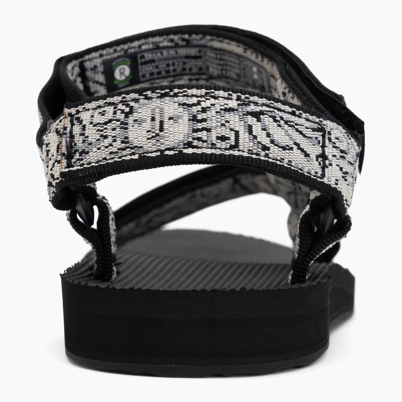 Sandale pentru femei Teva Original Universal windy summer black/white 6