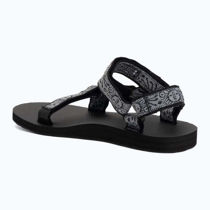 Sandale pentru bărbați Teva Original Universal windy summer black/grey 3