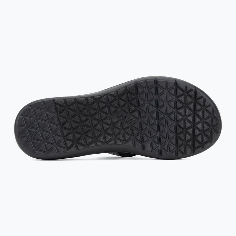 Șlapi pentru femei Teva Voya enchanted forest black/white 4