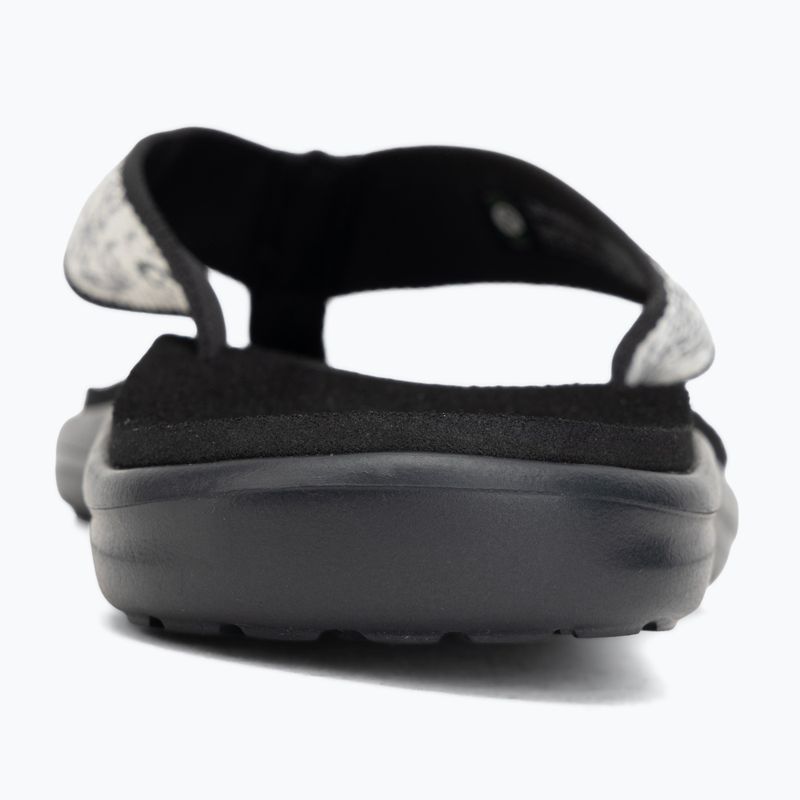 Șlapi pentru femei Teva Voya enchanted forest black/white 6