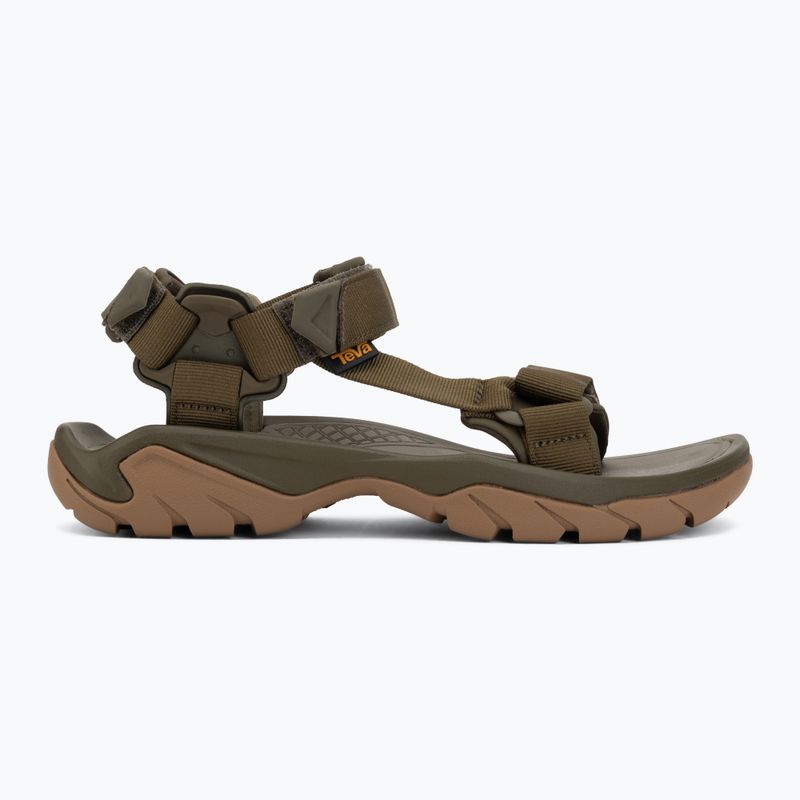 Sandale pentru bărbați Teva Terra Fi 5 Universal dark olive/honey brown 2