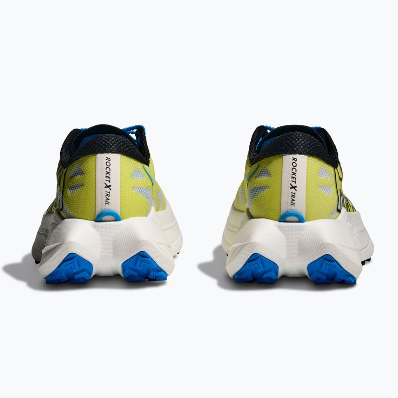 Încălțăminte de alergare pentru bărbați HOKA Rocket X Trail skyward blue/alabaster 6