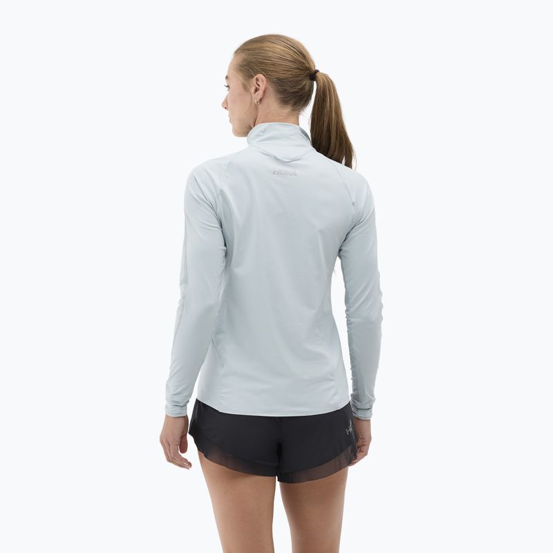Bluză de alergare pentru femei HOKA GlideTech Quarter Zip mineral blue 3
