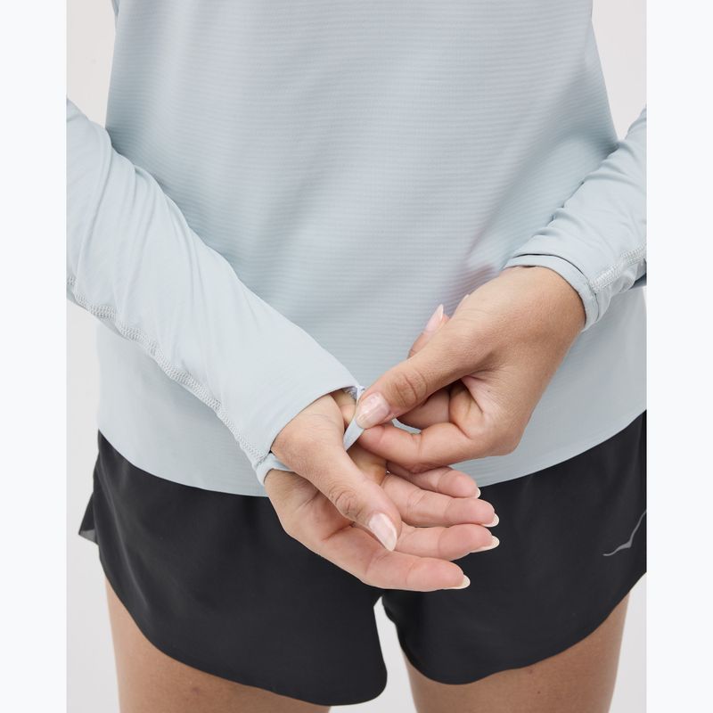 Bluză de alergare pentru femei HOKA GlideTech Quarter Zip mineral blue 5