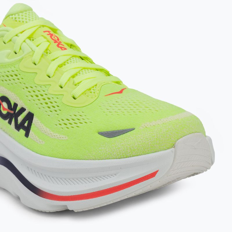 Încălțăminte de alergare pentru bărbați HOKA Bondi 9 Wide neon yuzu/sunlight 7