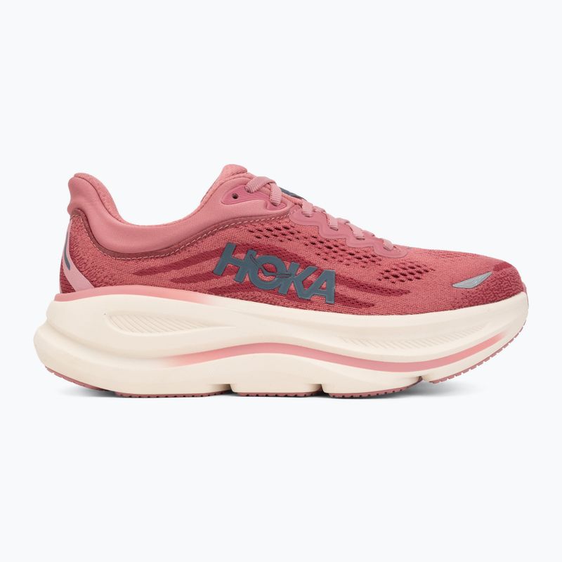 Încălțăminte de alergare pentru femei HOKA Bondi 9 Wide lingonberry/cranberry 2