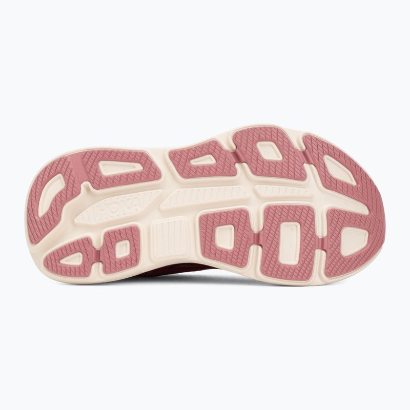 Încălțăminte de alergare pentru femei HOKA Bondi 9 Wide lingonberry/cranberry 4
