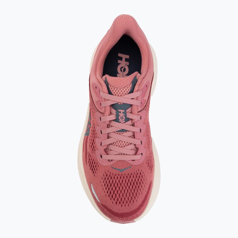 Încălțăminte de alergare pentru femei HOKA Bondi 9 Wide lingonberry/cranberry 5