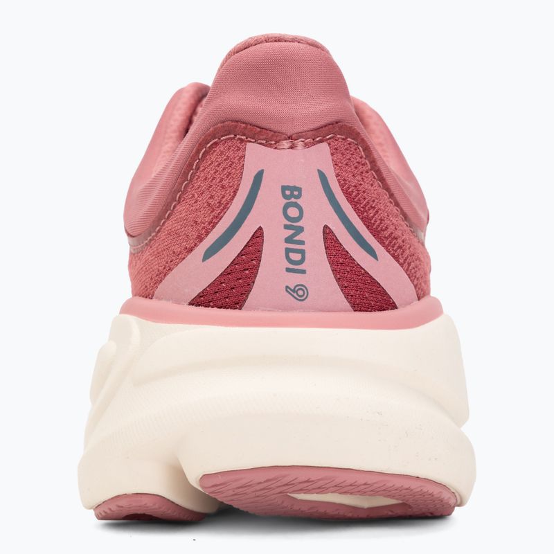 Încălțăminte de alergare pentru femei HOKA Bondi 9 Wide lingonberry/cranberry 6