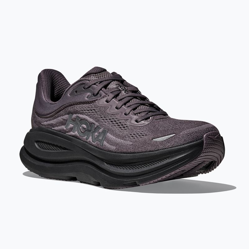 Încălțăminte de alergare pentru bărbați Hoka Bondi 9 galaxy /carbon black