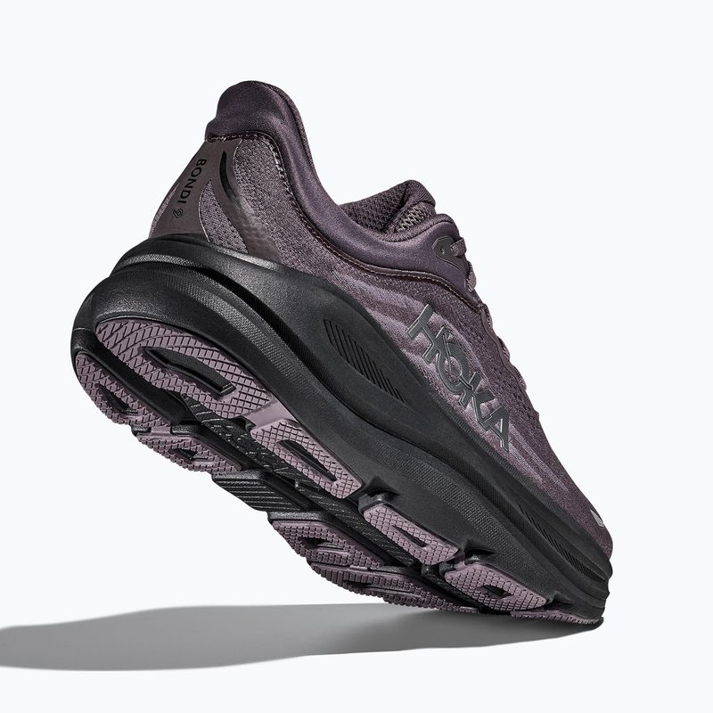 Încălțăminte de alergare pentru bărbați Hoka Bondi 9 galaxy /carbon black 5