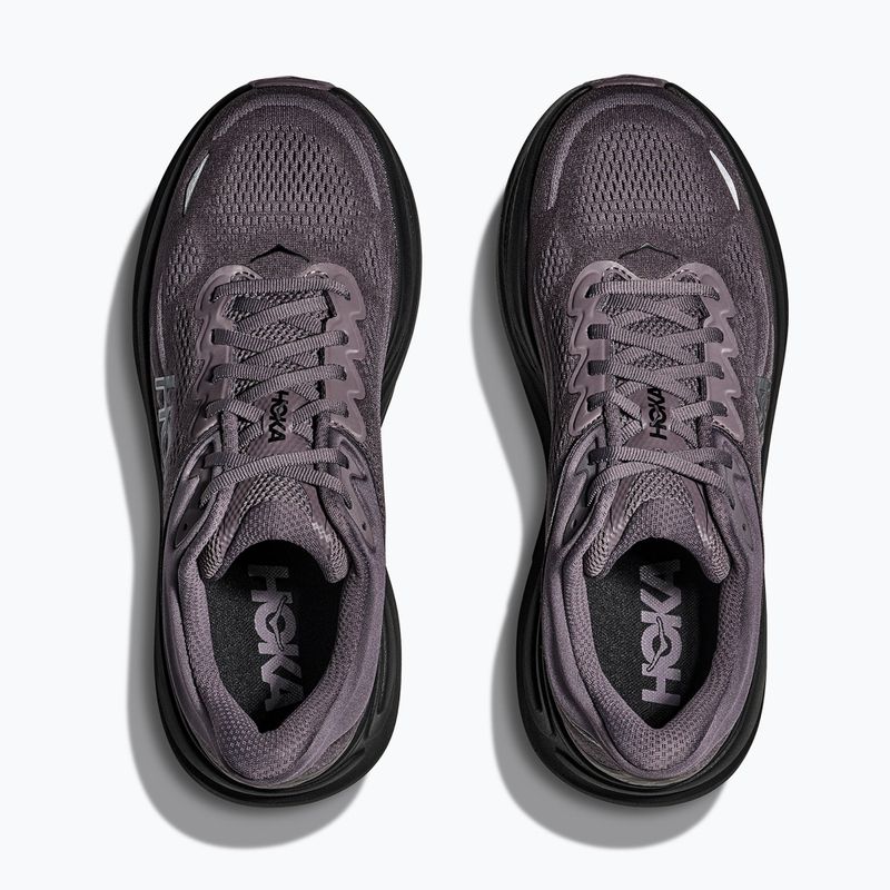 Încălțăminte de alergare pentru bărbați Hoka Bondi 9 galaxy /carbon black 8