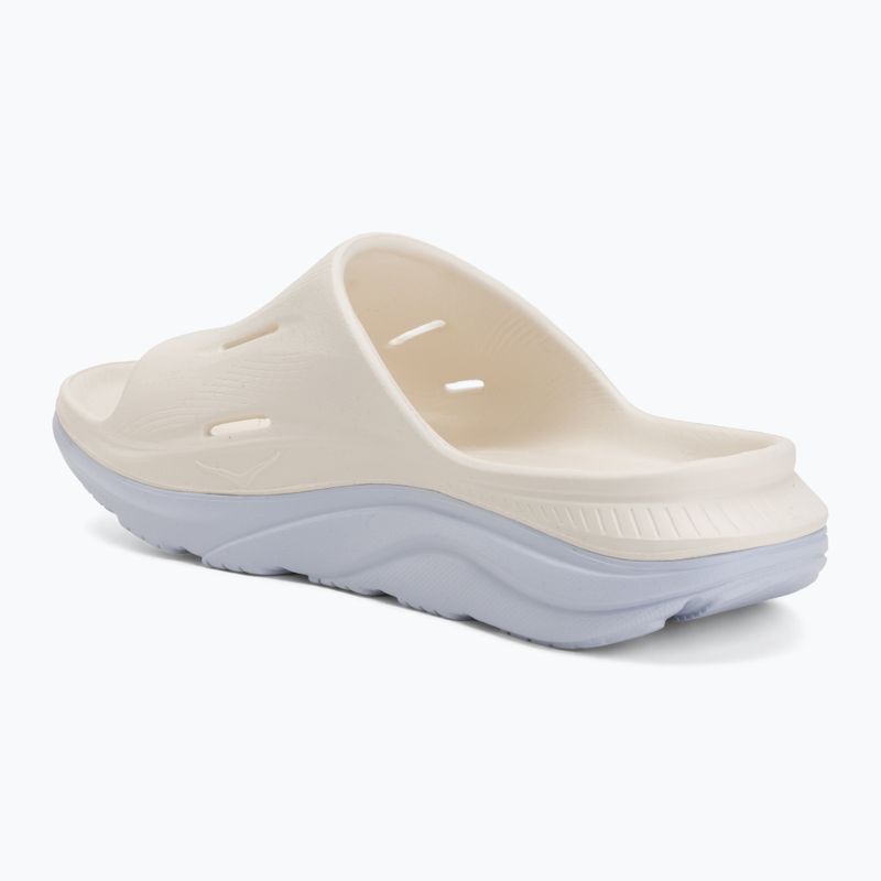 Șlapi HOKA Ora Recovery Slide 3 alabaster/ambient blue 3