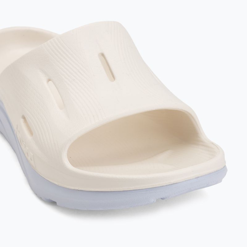Șlapi HOKA Ora Recovery Slide 3 alabaster/ambient blue 7
