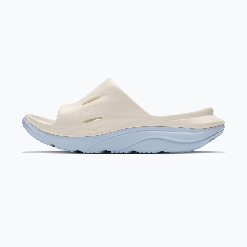 Șlapi HOKA Ora Recovery Slide 3 alabaster/ambient blue 3