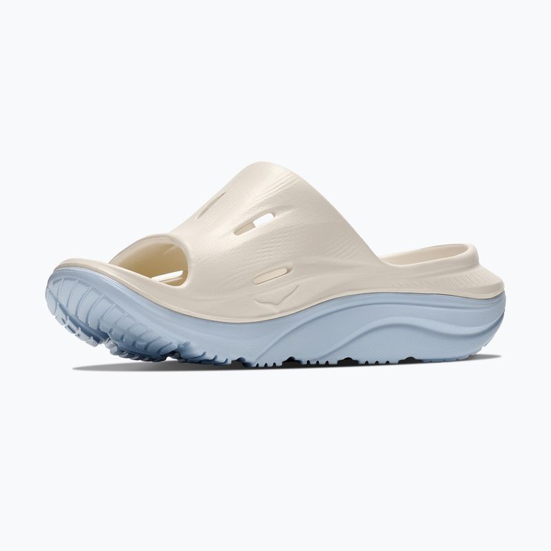 Șlapi HOKA Ora Recovery Slide 3 alabaster/ambient blue 4