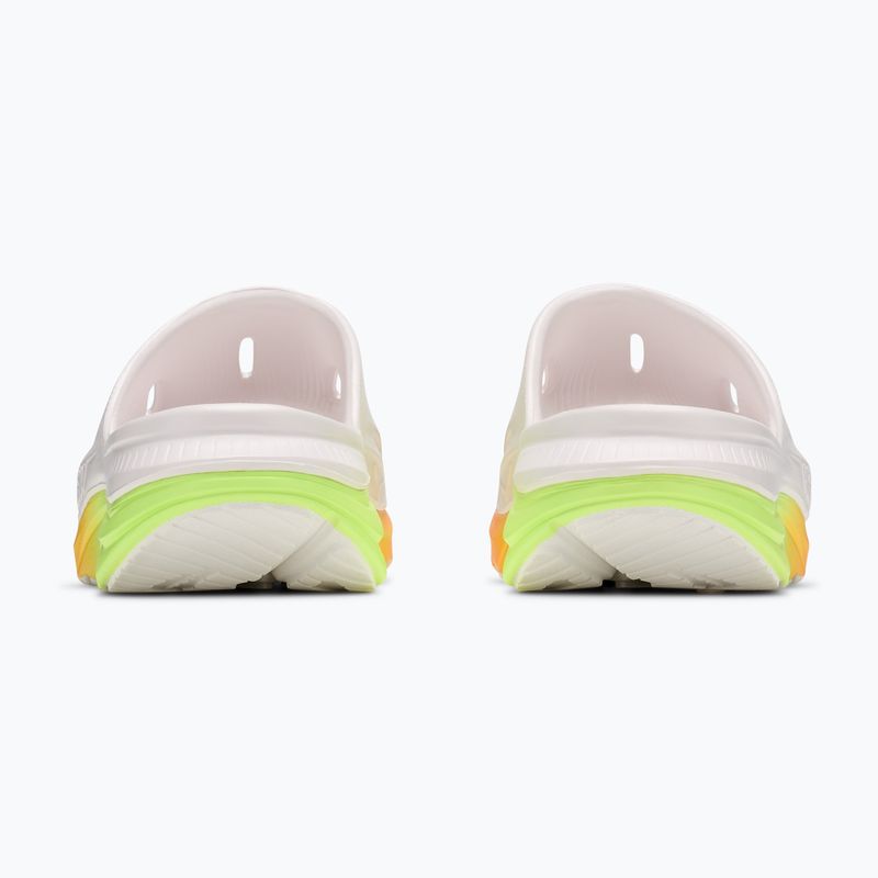 Șlapi HOKA Ora Recovery Slide 3 white/neon yuzu 6