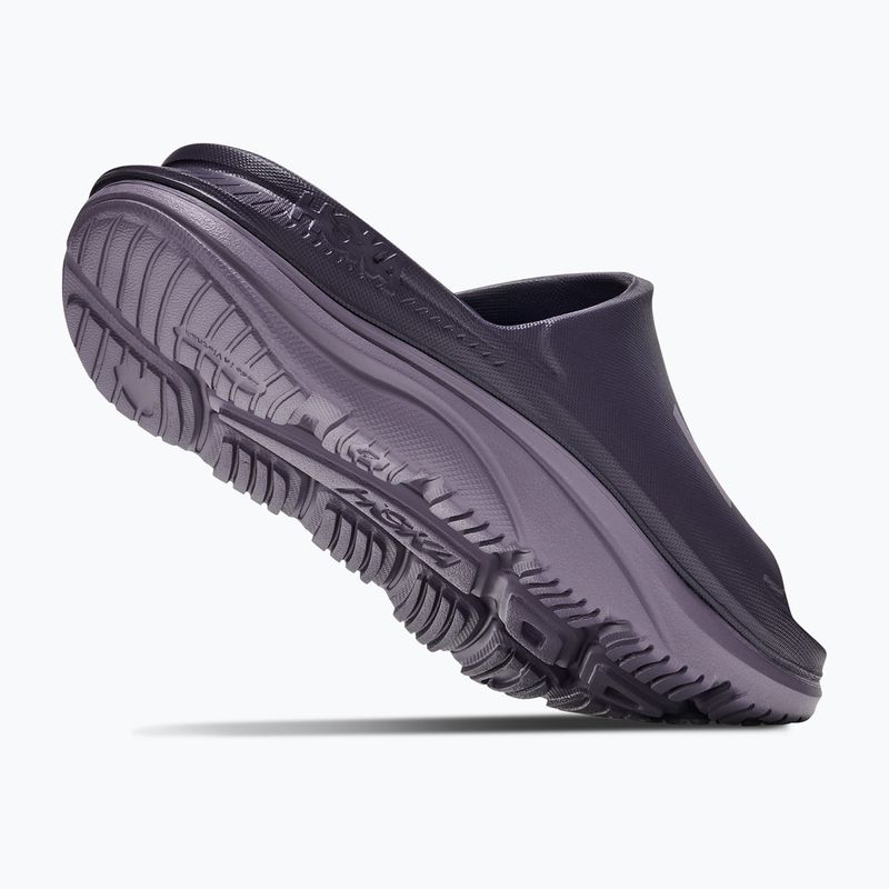 Șlapi HOKA Ora Athletic squid ink/purple fog 5