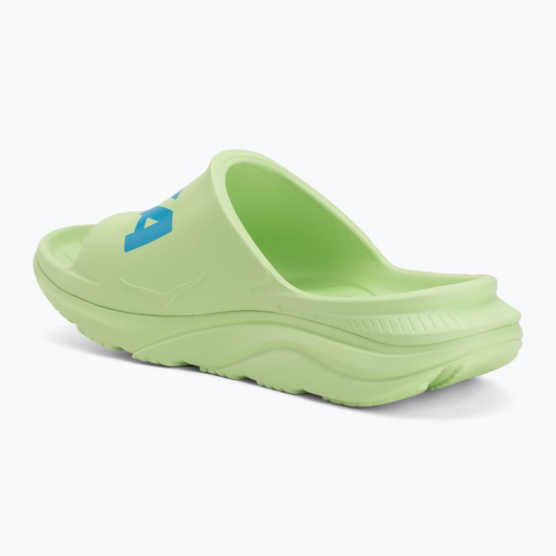 Șlapi HOKA Ora Athletic tart apple/skyward blue 3