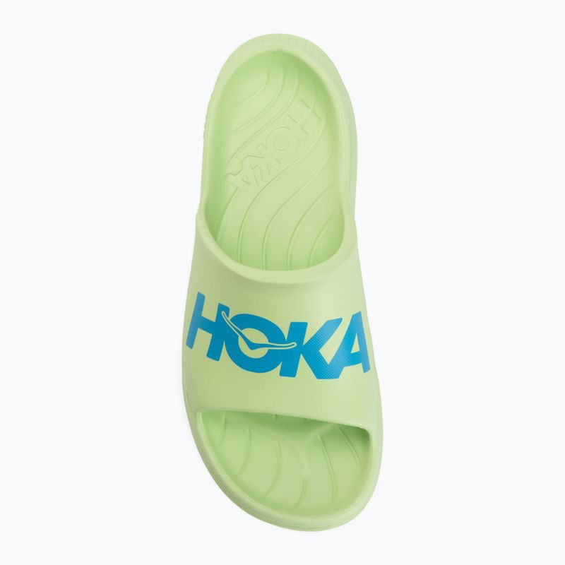 Șlapi HOKA Ora Athletic tart apple/skyward blue 5