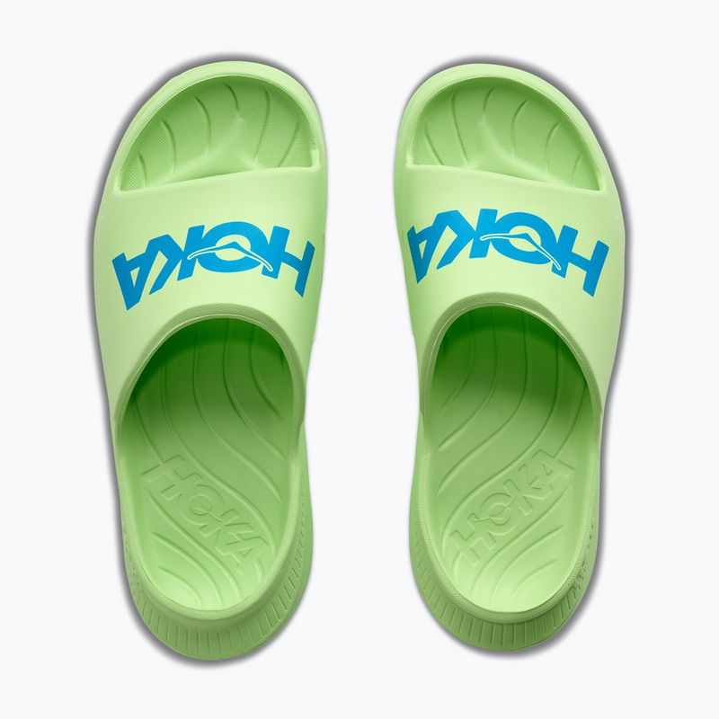 Șlapi HOKA Ora Athletic tart apple/skyward blue 7