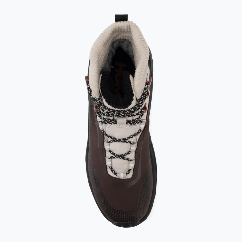Încălțăminte de trekking pentru bărbați HOKA Kaha 2 Frost GTX river rock grey/black 5