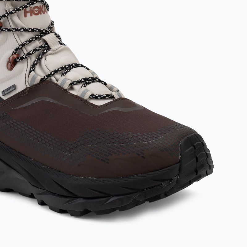 Încălțăminte de trekking pentru bărbați HOKA Kaha 2 Frost GTX river rock grey/black 7