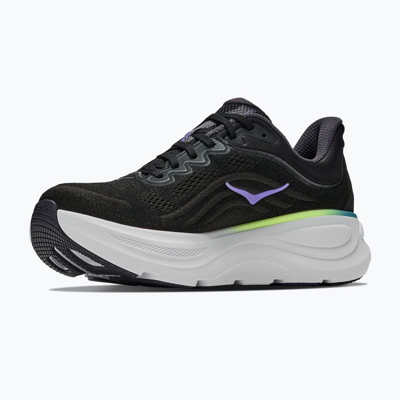 Încălțăminte de alergare pentru bărbați HOKA Bondi 9 black/neon yuzu 2