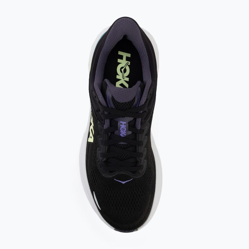 Încălțăminte de alergare pentru bărbați HOKA Bondi 9 black/neon yuzu 5