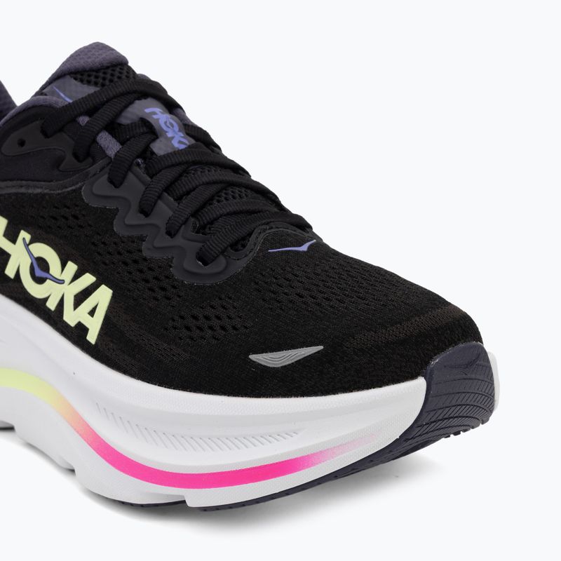 Încălțăminte de alergare pentru bărbați HOKA Bondi 9 black/neon yuzu 7