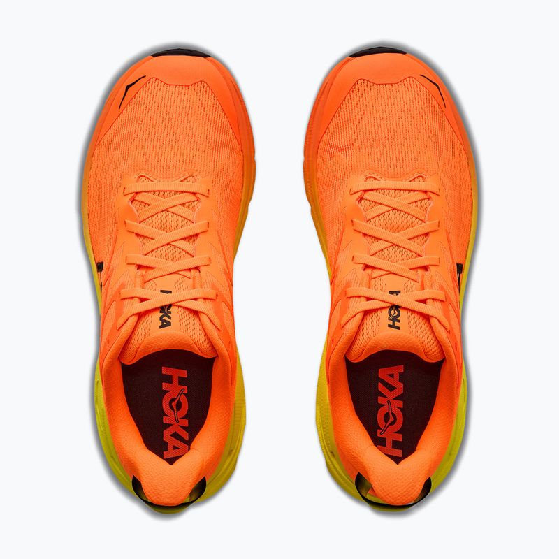 Încălțăminte de alergare pentru bărbați HOKA Challenger 8 neon tangerine/hoka citrus 5