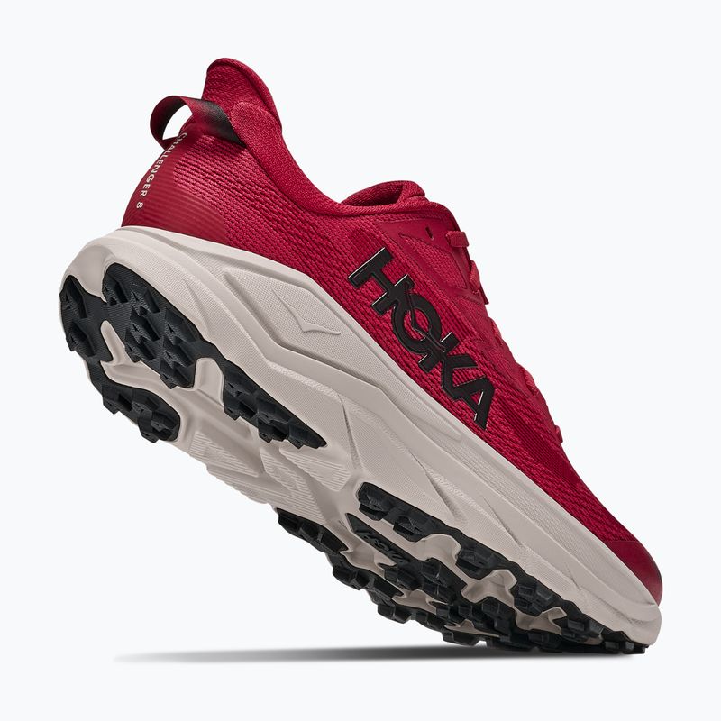 Încălțăminte de alergare pentru bărbați HOKA Challenger 8 red agate/river rock grey 3