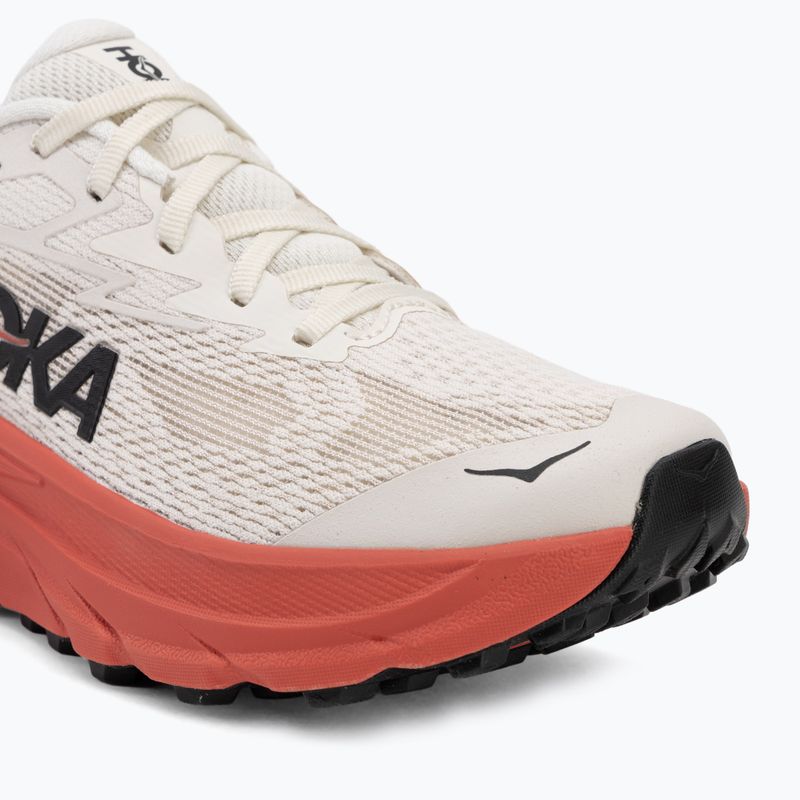 Încălțăminte de alergare pentru femei HOKA Challenger 8 alabaster/burnt red 7