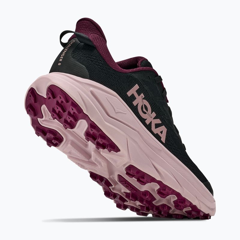 Încălțăminte de alergare pentru femei HOKA Challenger 8 black/pink opal 3