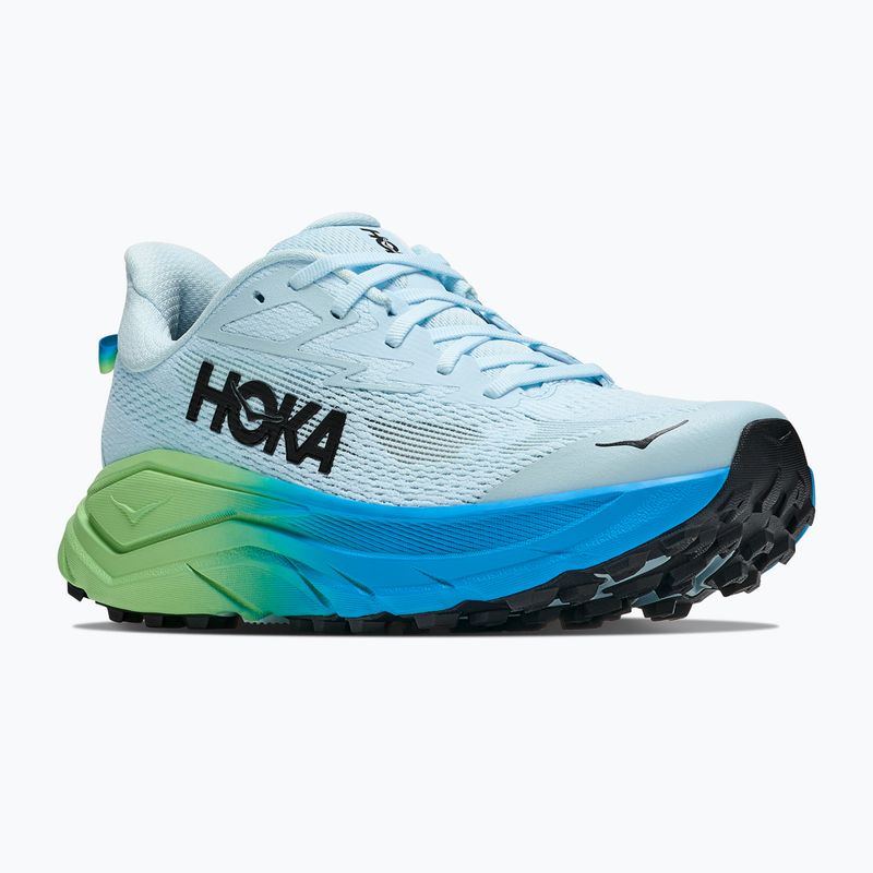 Încălțăminte de alergare pentru femei HOKA Challenger 8 glimmering blue/tart apple