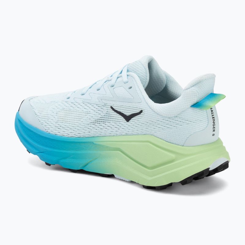 Încălțăminte de alergare pentru femei HOKA Challenger 8 Wide glimmering blue/tart apple 3