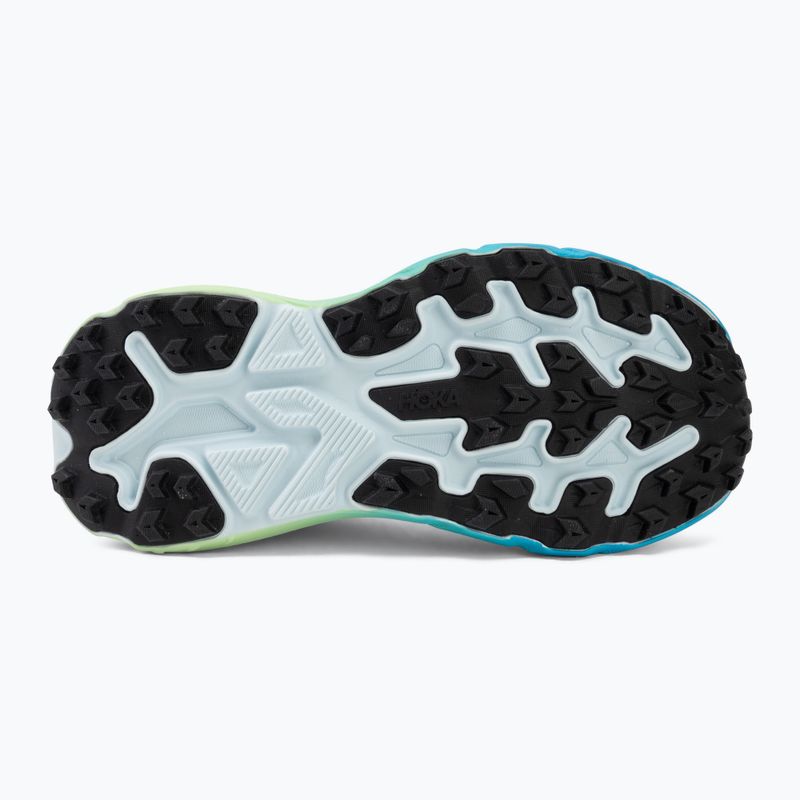 Încălțăminte de alergare pentru femei HOKA Challenger 8 Wide glimmering blue/tart apple 4