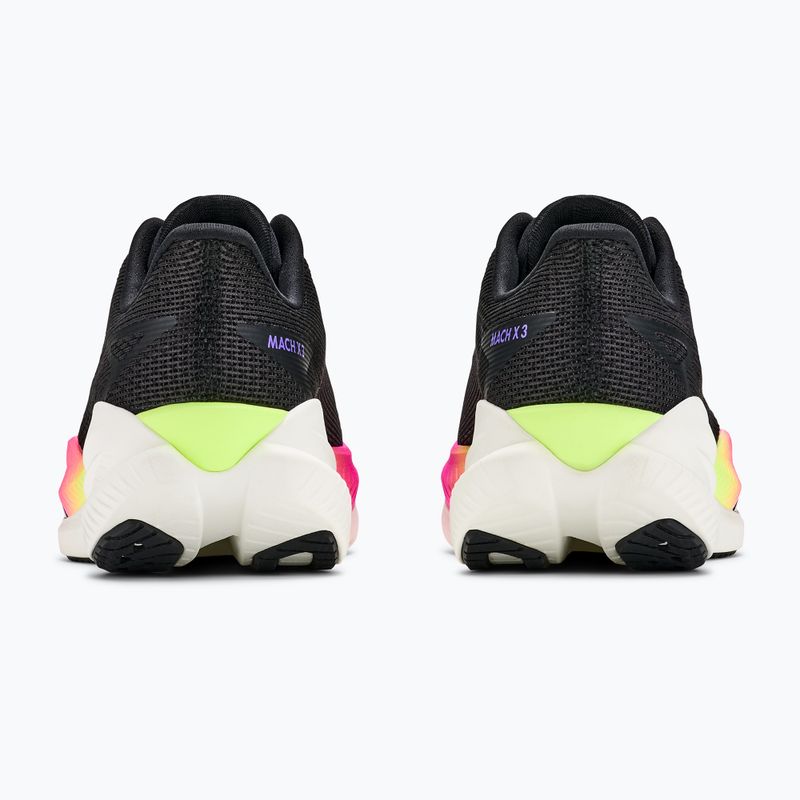 Încălțăminte de alergare pentru bărbați HOKA Mach X 3 black/neon nebula 6