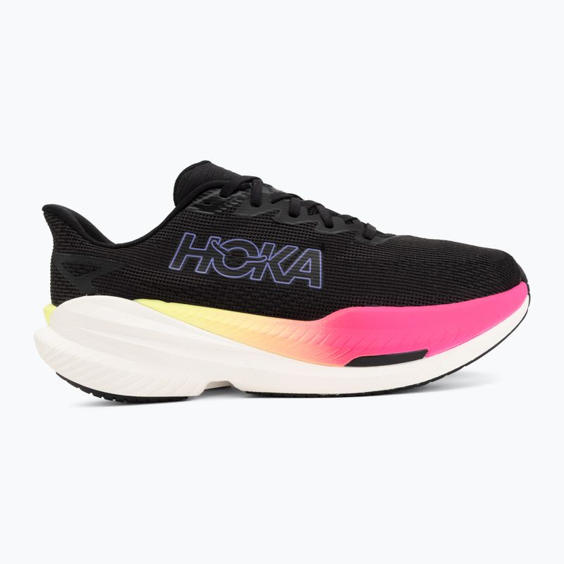 Încălțăminte de alergare pentru bărbați HOKA Mach X 3 black/neon nebula 2