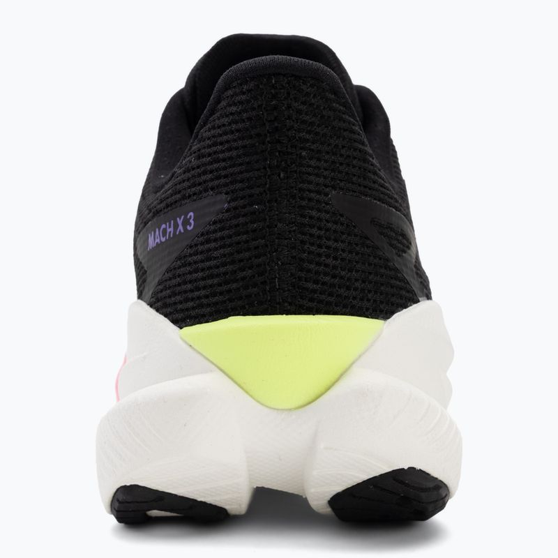 Încălțăminte de alergare pentru femei HOKA Mach X 3 black/neon nebula 6