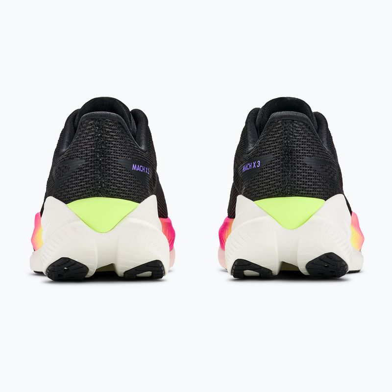 Încălțăminte de alergare pentru femei HOKA Mach X 3 black/neon nebula 6