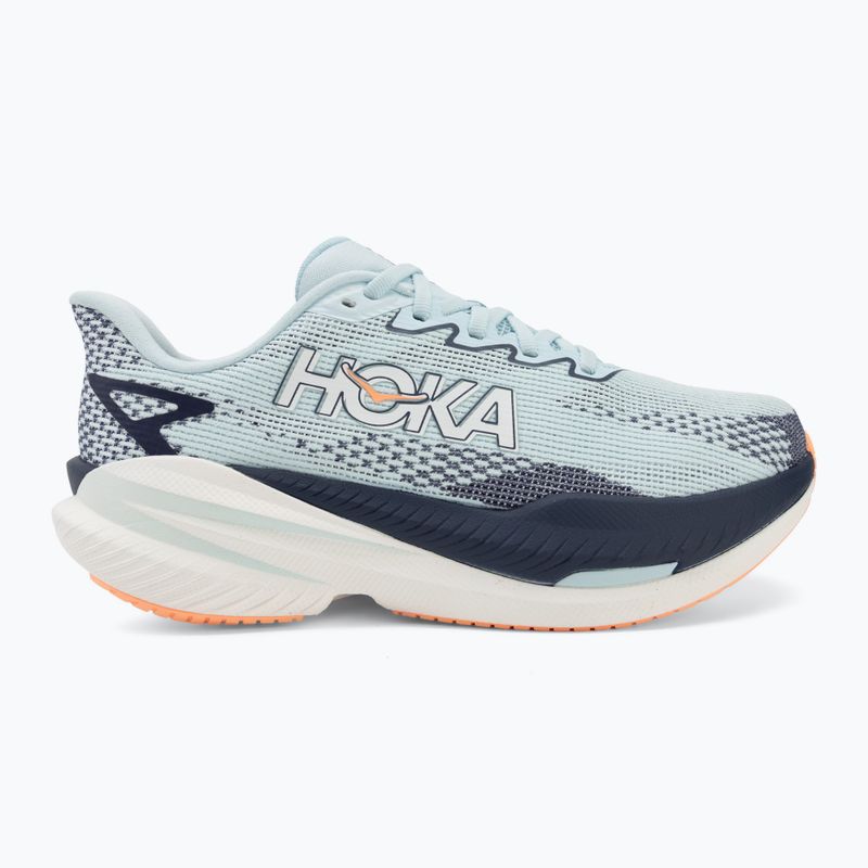 Încălțăminte de alergare pentru femei HOKA Mach X 3 glimmering blue/varsity navy 2