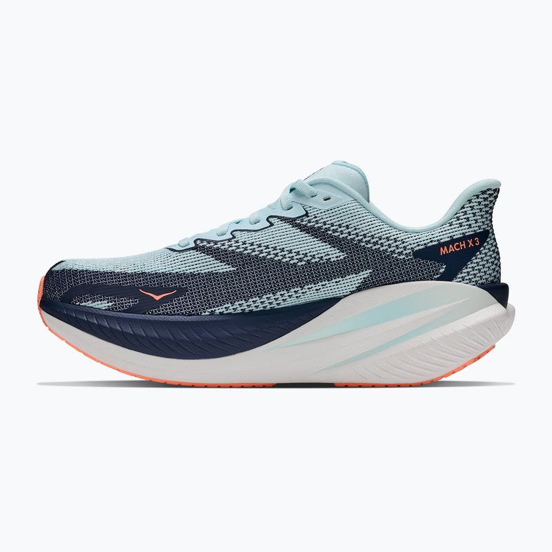 Încălțăminte de alergare pentru femei HOKA Mach X 3 glimmering blue/varsity navy 3