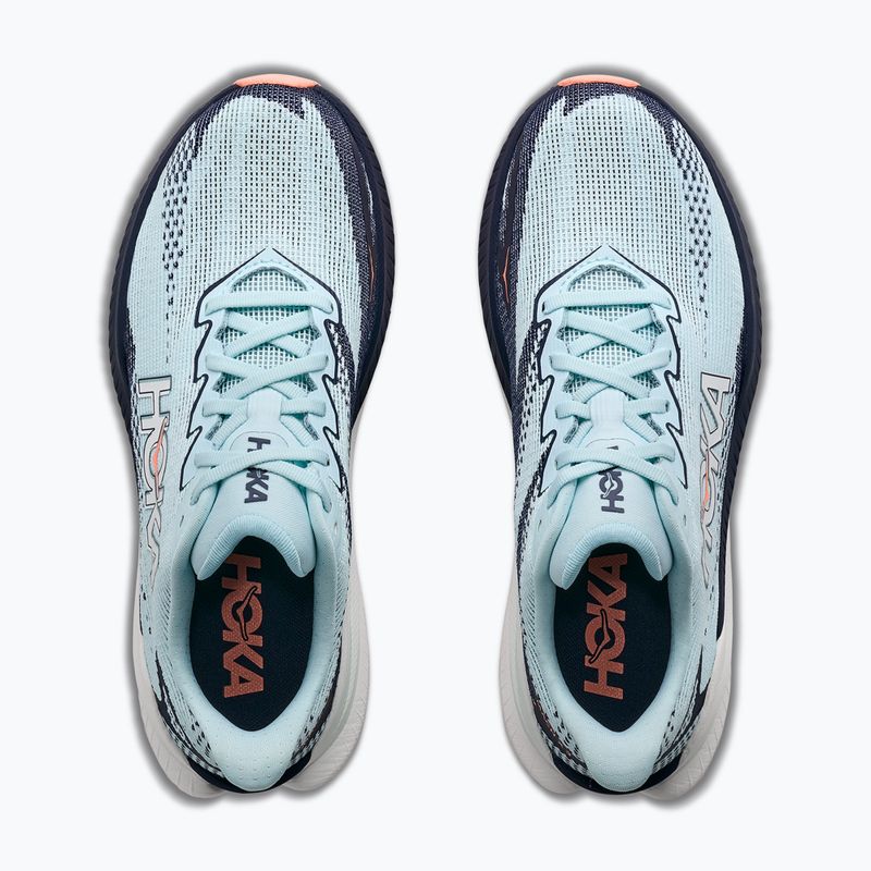 Încălțăminte de alergare pentru femei HOKA Mach X 3 glimmering blue/varsity navy 8