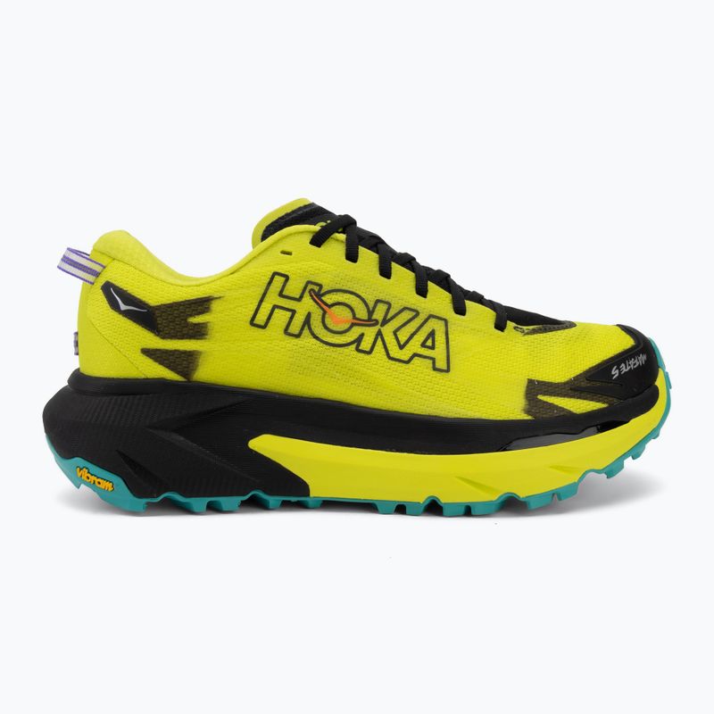 Încălțăminte de alergare pentru bărbați HOKA Mafate 5 black/hoka citrus 2