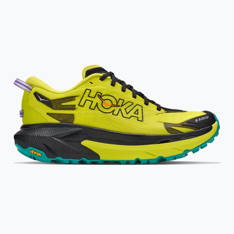 Încălțăminte de alergare pentru bărbați HOKA Mafate 5 black/hoka citrus 2